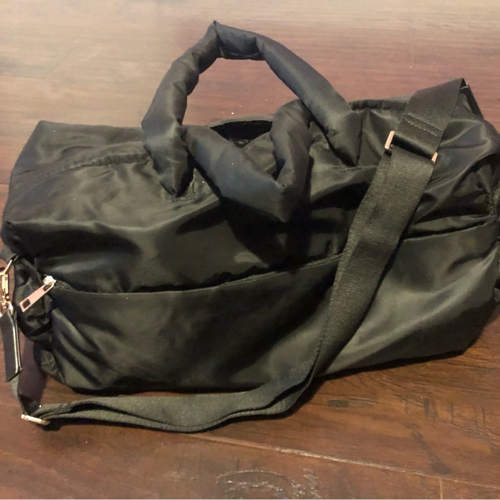 A New Day Black + Gold Travel Bag